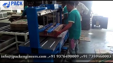 Automatic Strapping with Pressing For Corrugated Box Packing