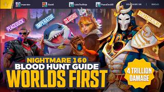 How To Clear BLOODHUNT NIGHTMARE 160 (First In The WORLD) (Marvel Rivals PvE)