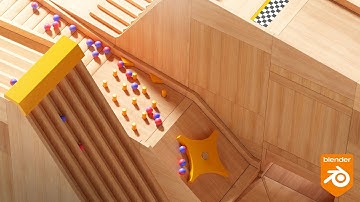 Marble Race | Made In Blender