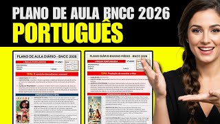 Plano de Aula Pronto de PORTUGUÊS BNCC 2026 | Plano de Aula de PORTUGUÊS de acordo com a BNCC 2026 Plano de Aula Pronto de PORTUGUÊS BNCC 2026 | Plano de Aula de PORTUGUÊS de acordo com a BNCC 2026