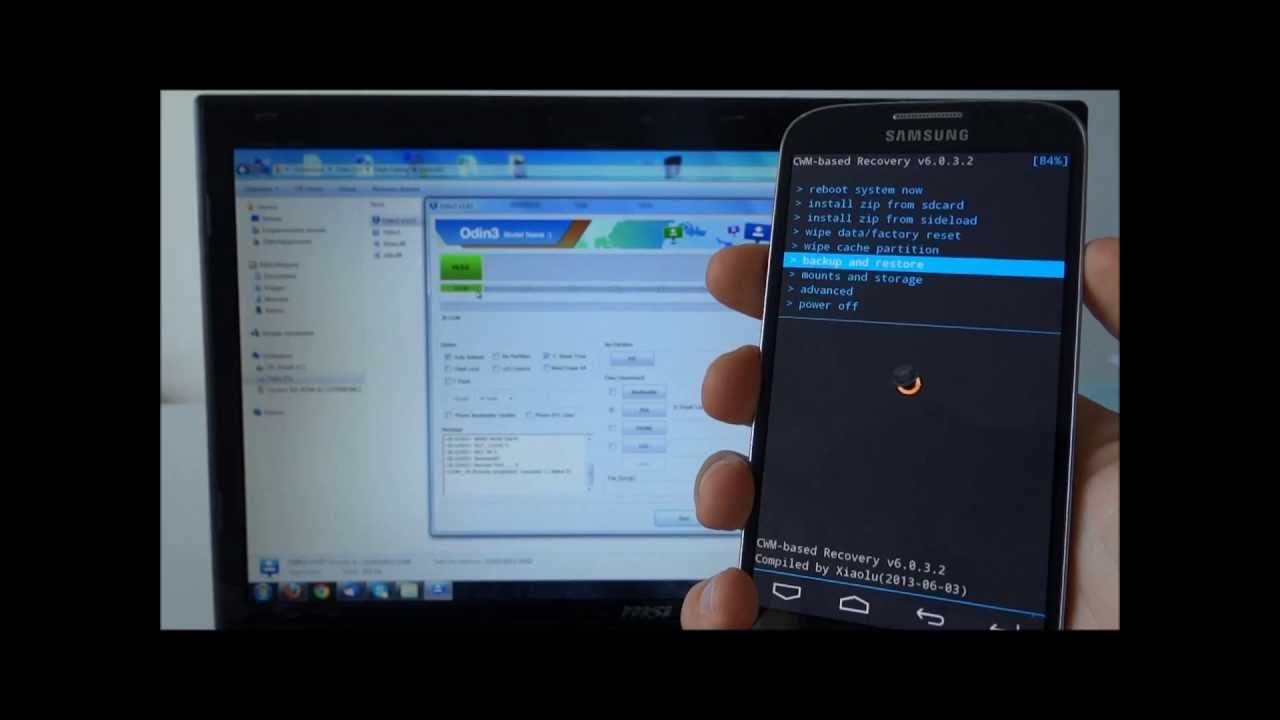 Installer ClockWorkMod Recovery sur Galaxy S4 (Custom Recovery) - YouTube