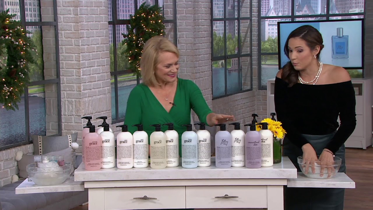 philosophy supersize 3in1 gel & body lotion duo AutoDelivery on QVC YouTube