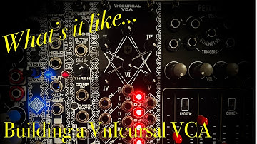 Zlob Modular VnIcursal VCA - DIY Eurorack Modular Kit Build Video