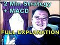 2 Min Strategy and MACD - Full Explanation