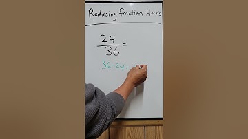 Reducing Fraction Hack #math #mathematics #maths #mathematic