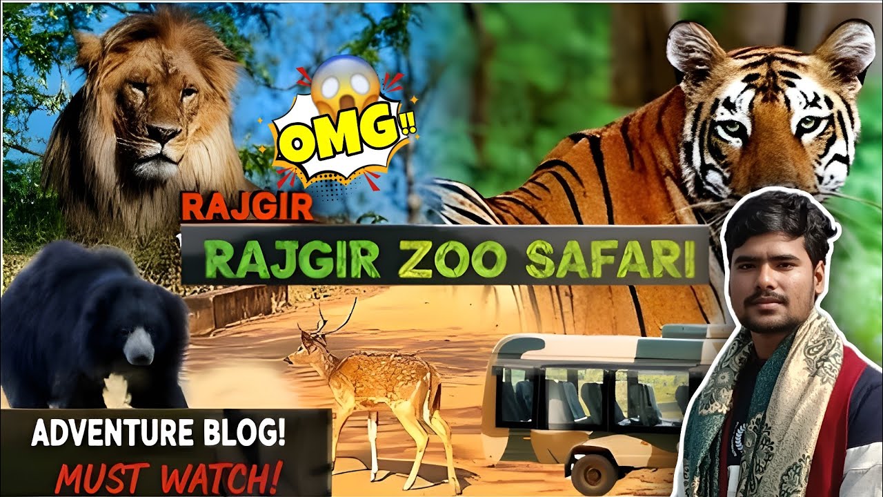 Rajgir Zoo Safari 2026 | Sher itne Paas Se Pehli Baar Dekha 🦁🔥 | Full Tour Guide