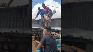 Eric omondi  arrives With boats to start rescue  mission of people stuck in flooded Nairobi