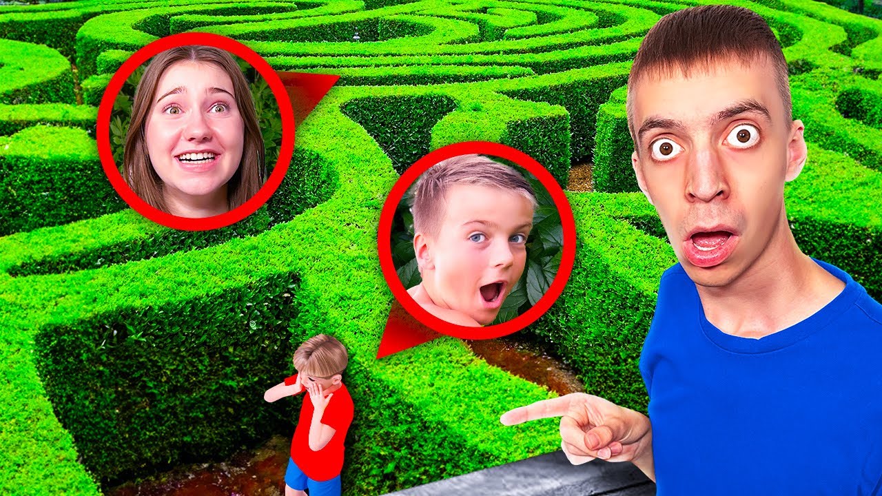 1000€ EXTREM Hide And Seek in XXL Maislabyrinth! 😳