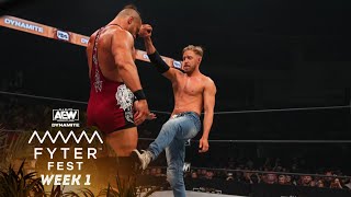 The TNT Champion Wardlow Defends his Title vs Orange Cassidy | AEW Fyter Fest Week 1, 7/13/22