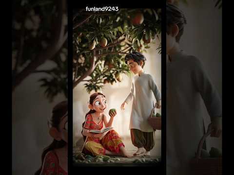 mango tree story 🤗🌹💕 #shortvideo #youtubeshorts#cartoon #friendsstory #villagelifestyle #facts