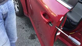 2017 Hyundai Sonata keys locked in trunk