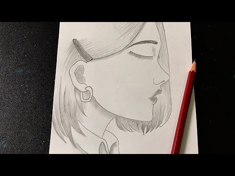 Vẽ Trang Bằng Bút Chì Đơn Giản | How to draw with pencil
