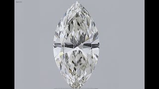 1.10Ct Igi Certified Diamond Cvd H Vs1 Marquis Brilliant Cut Type2A