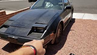 HOW TO POP UP YOUR HEADLIGHTS ON A Z31 WITH BROKEN HEADLIGHT MOTORS