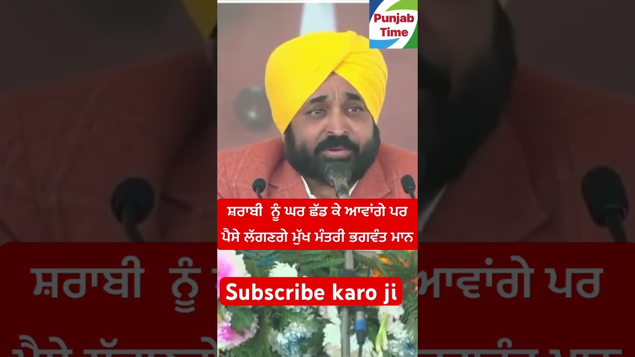 CM Bhagwant Mann 