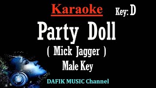 Party Doll (Karaoke) Mick Jagger Male key D