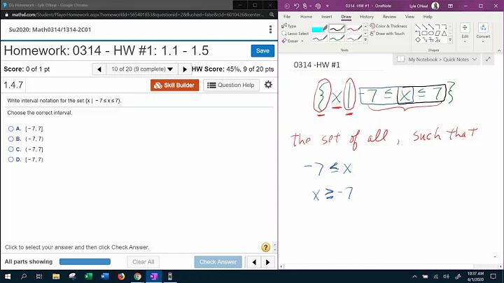 College Algebra Coreq - HW 1: Question 10 - MyLab Math