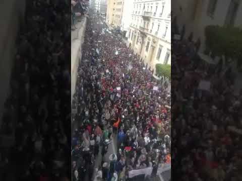 شعارات مدوية سماء العاصمة تسقط المافيا العسكرية