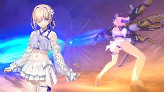 FGO Paladin Mashu Swimsuit Costume Demonstration Eternal Summer Swimsuit Ver 03