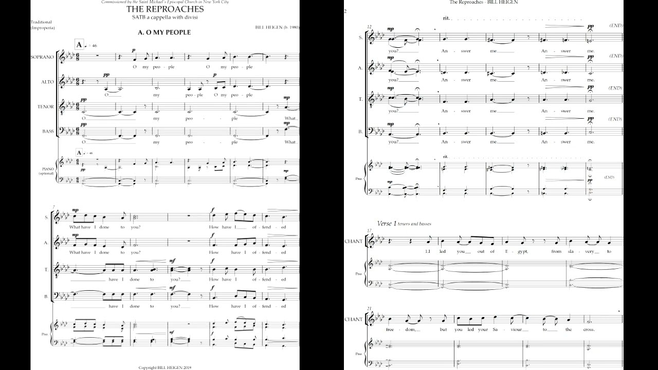 The Reproaches - Bill Heigen