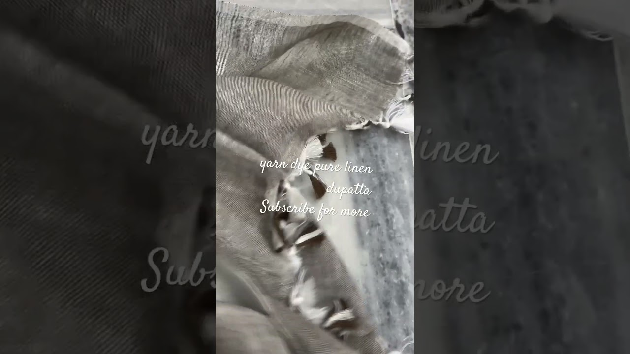 Yarn Dye strips Lienn dupatta 