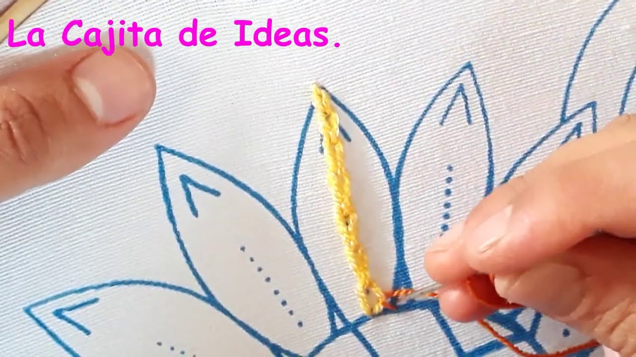 puntada facil girasol