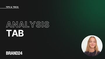 Analysis Tab | Brand24