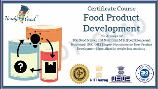 Food Product Development  Course Overview