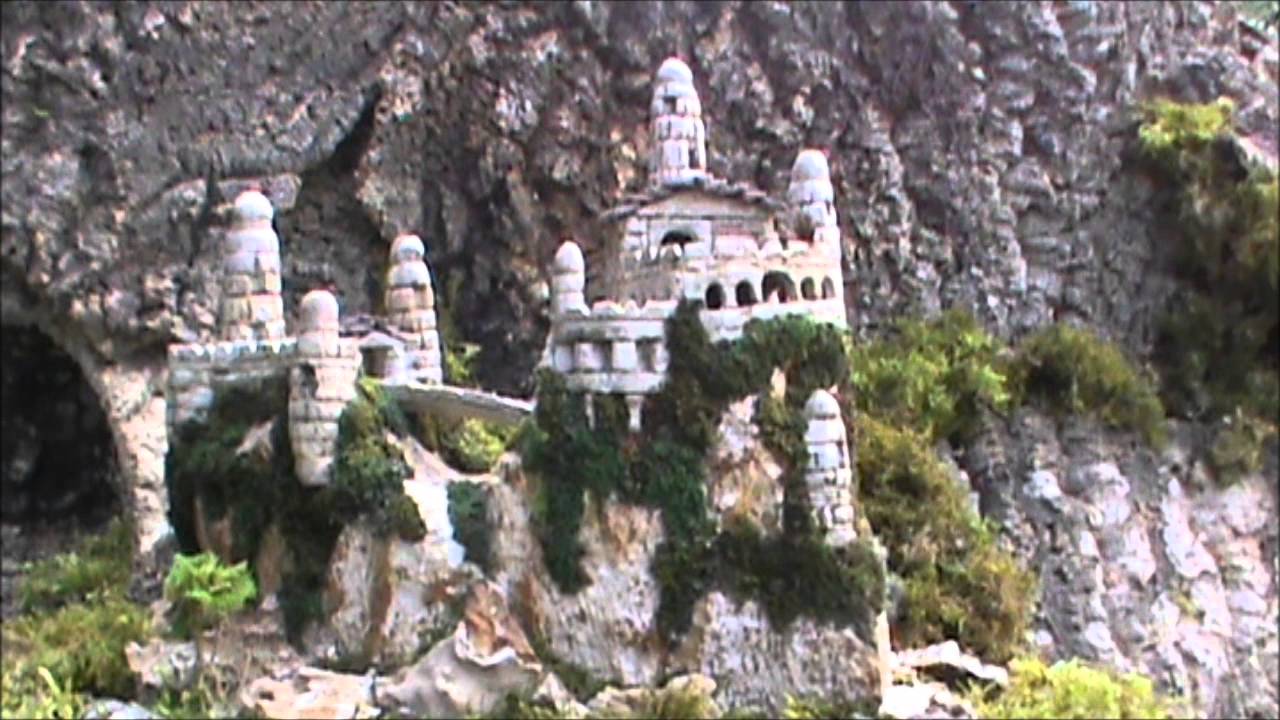 CASETTE E PAESAGGI MINIATURA IN PIETRA - YouTube