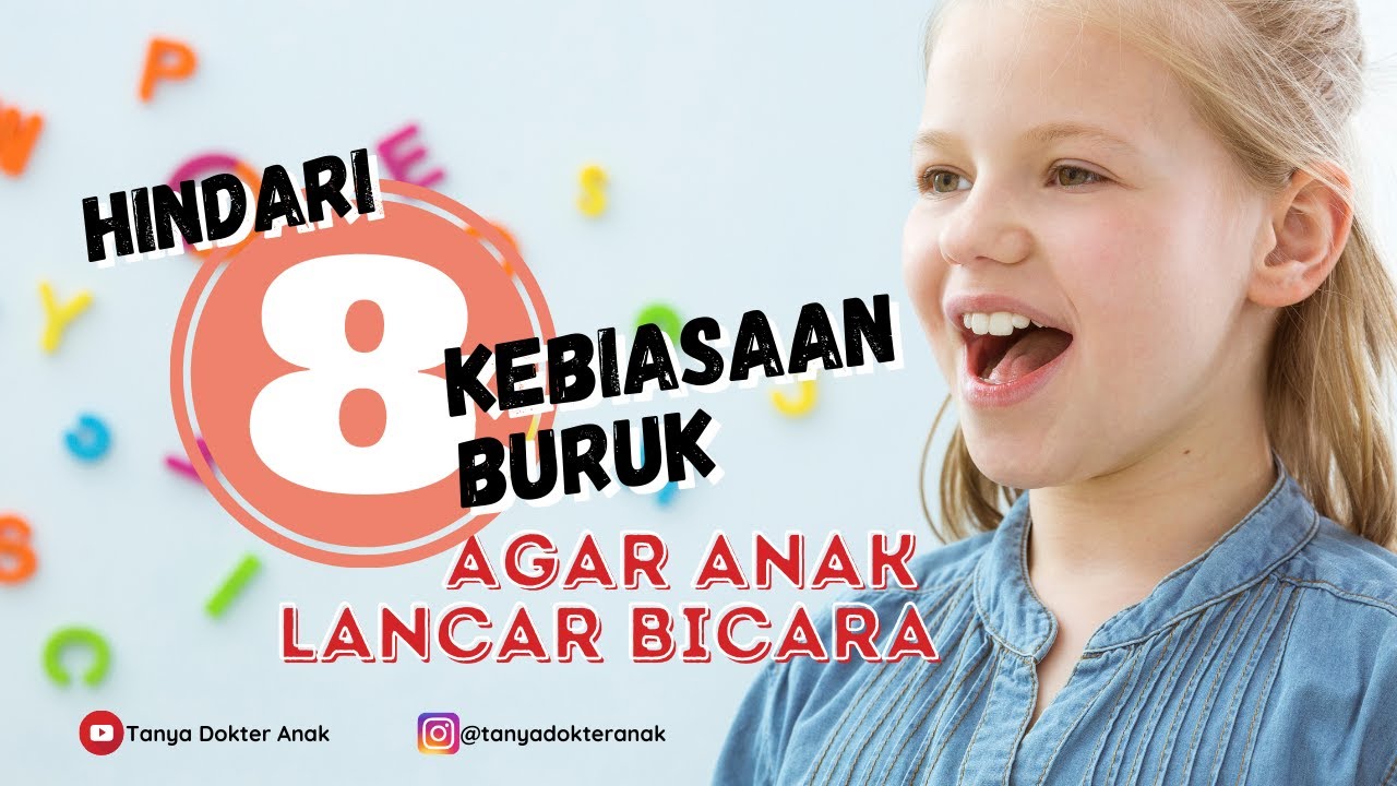 Anak Lambat Bicara: Hindari ini.