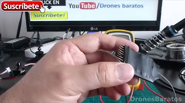 Construye Tu Propio Mini Drone Parte 7 Montaje Controlador CC3D y Receptor Radio