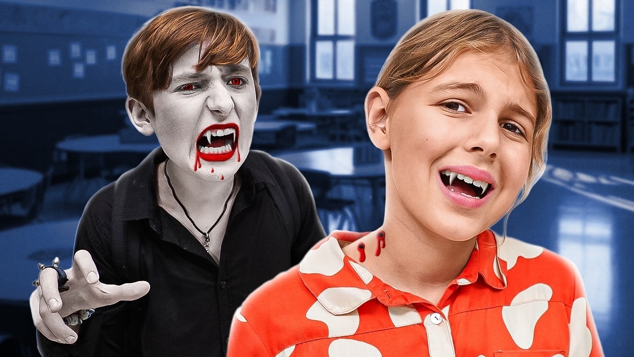 Новият приятел на сестра ми е ВАМПИР 🧛 Истории на ужасите за тийнейджъри