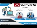 LIVE STREAMING QNA PPDB SMK NEGERI 1 PEMALANG 15/06/2020