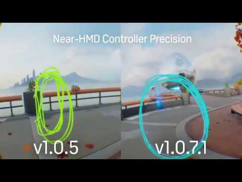 Near HMD Controller Precision I HTC VIVE COSMOS