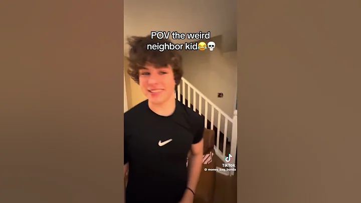 POV the weird neighbor kid😂💀￼