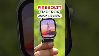 Amazing Budget AMOLED Smartwatch Fireboltt Emperor Review! #shortsvideo #ytshorts #shorts