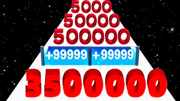 Number Stack 3D vs Flexy Runner - ASMR Gameplay (Freeplay Original)