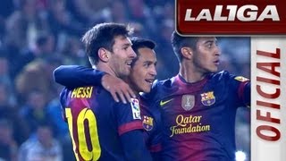 La Liga | Córdoba CF - FC Barcelona (0-2) | 12-12-2012 | 1/8 ida de Copa del Rey | Resumen