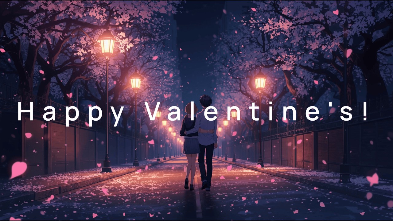 Netflix & Chillstep 🌙 — Under Falling Petals | 2 Hour Valentine’s Mix