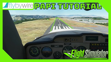 PAPI Landing Tutorial | Microsoft Flight Simulator | A32NX | Cessna 152