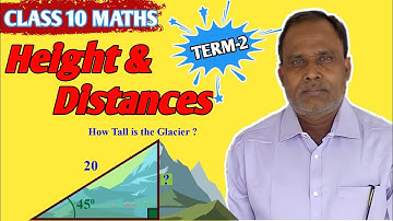Class 10 Maths Chapter 9 | Height and Distances (Part 1) - Height And Distances By Sinha Sir