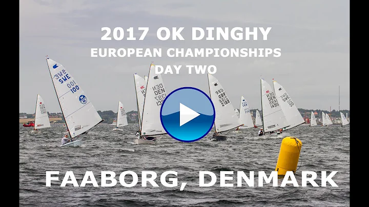 Highlights of Day 2 of the 2017 OK Dinghy European Championships in Faaborg, Denmark