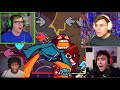 YouTubers reactions to whitty’s ballistic (Friday night funkin)