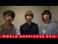 WEAVER｜WORLD HAPPINESS 2016