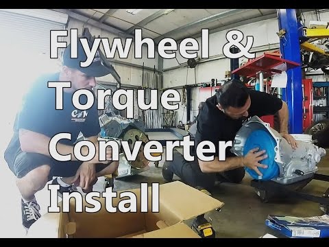 Install torque converter 700r4 transmission