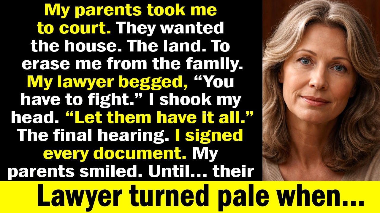 I Let My Parents Win in Court — Until Their Lawyer Learned the Cost of Ownership…