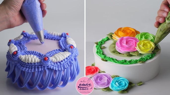Montage d'un cake design avec dowels 