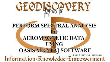 Spectral Analysis of aeromagnetic data using Oasis montaj Part 2
