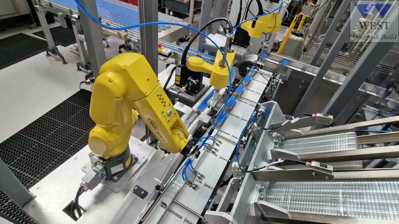 ROBOTIC VIAL PACKAGING LINE