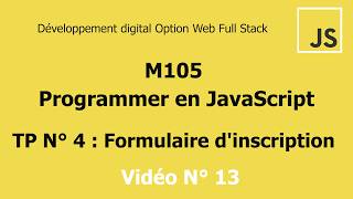 JavaScript Darija V13 – Lab #4: Interactive Registration Form